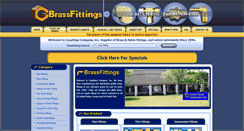 Desktop Screenshot of brassfittings.com